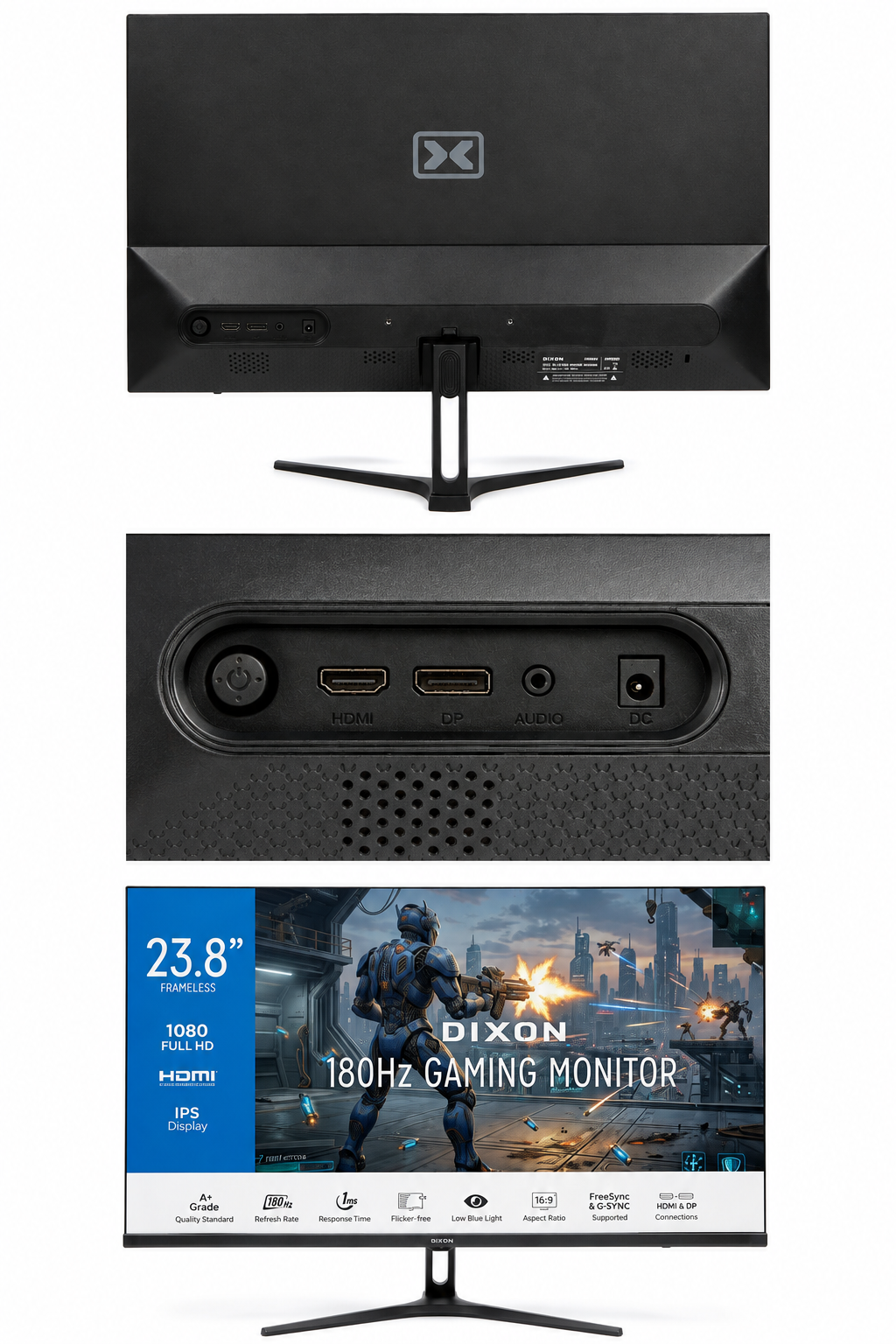 DIXON 23.8” GAMING MONITOR