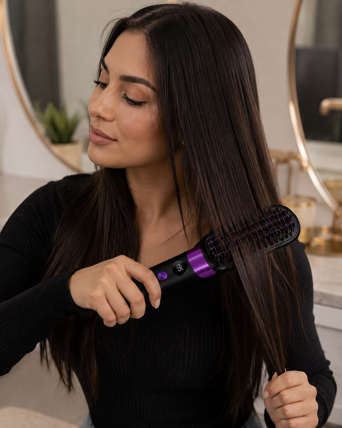Nexora Heated Straightening Brush
