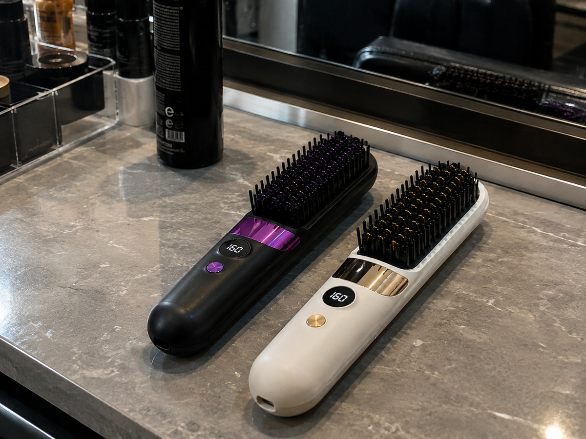 Nexora Heated Straightening Brush