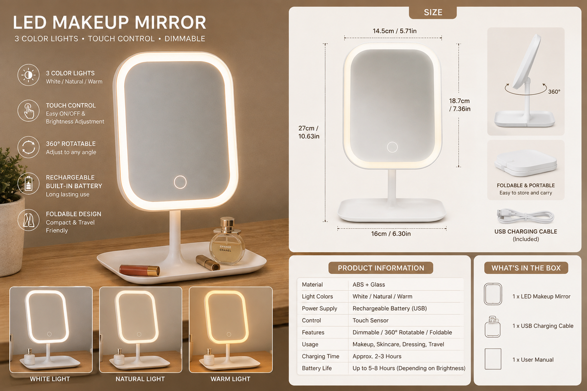 Nexora LED Vanity mirror
