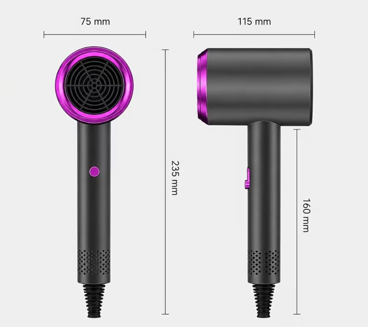 Mini Travel High-Speed Hair Dryer